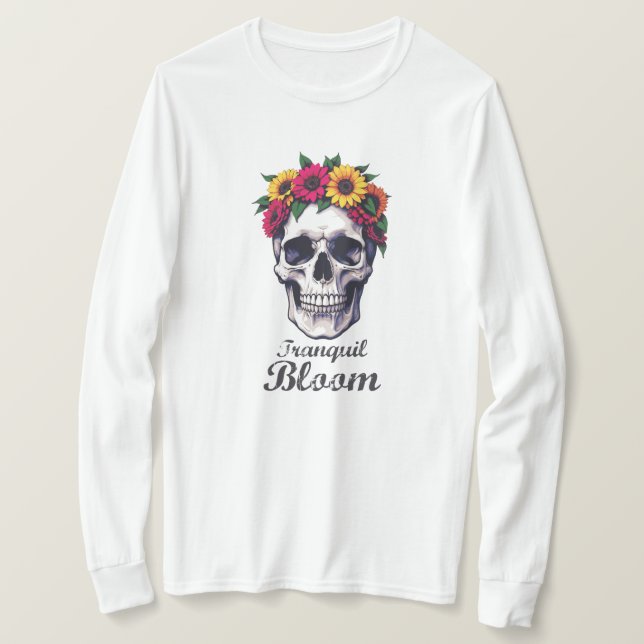 Tranquil Bloom T-Shirt (Design vorne)