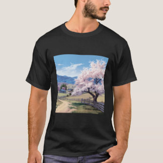 Tranquil Blossom Hideaway Landsitz T-Shirt