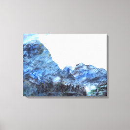 "Tranquil Blue" Kunstdrucke Canvas Leinwanddruck