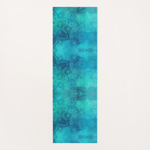 Tranquil Blue Mandala Yogamatte