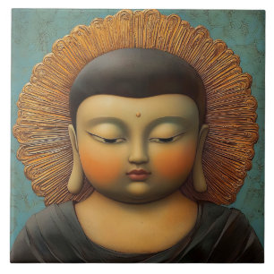 Tranquil Buddha Fliese