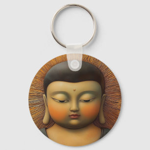 Tranquil Buddha Schlüsselanhänger