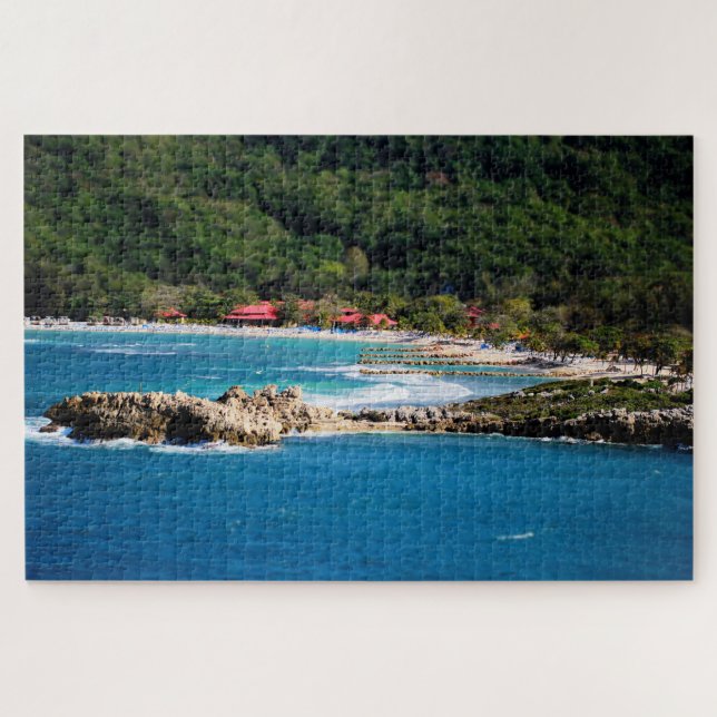 Tranquil Island Paradise Labadee Haiti (Horizontal)