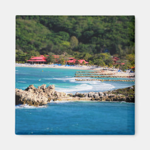 Tranquil Island Paradise Labadee Haiti Magnet