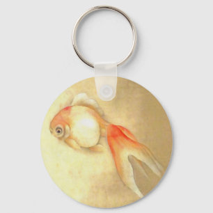 Tranquil Japanischer Goldfish Schlüsselanhänger
