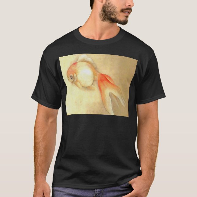 Tranquil Japanischer Goldfish T-Shirt (Vorderseite)