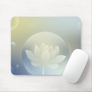 Tranquil Lotus Mouse Pad Mousepad