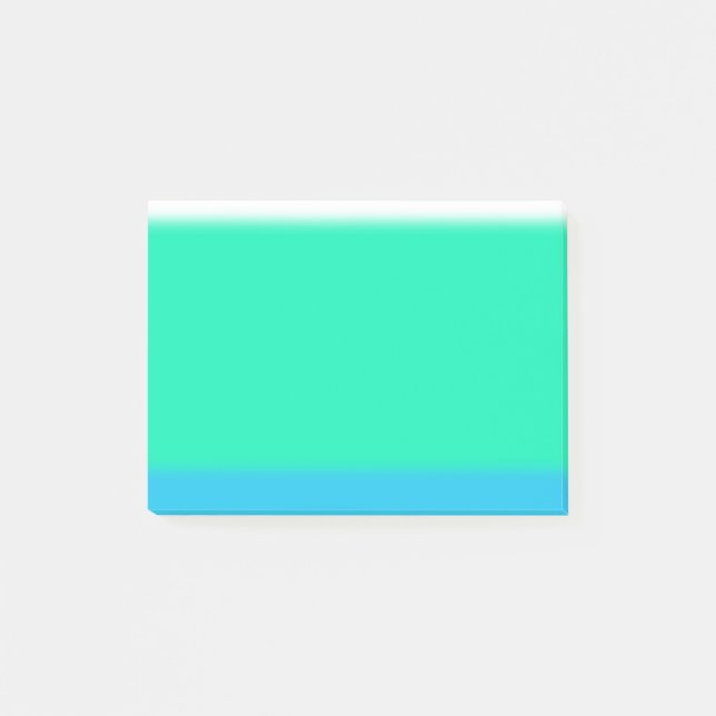Tranquil Ombre Post-it Klebezettel (Vorderseite)