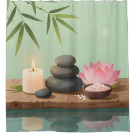 Tranquil Reflection -  Duschvorhang