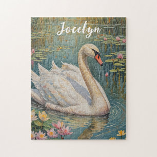 Tranquil Swan Serenade