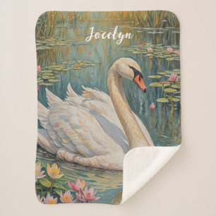 Tranquil Swan Serenade Sherpadecke