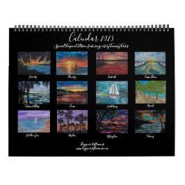 Tranquility 2025 Calendar by Artist Tammy Kalender