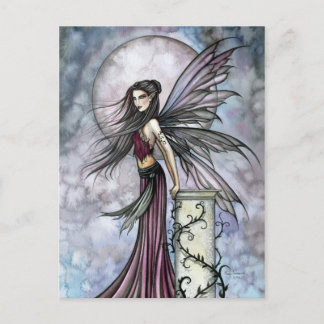 Tranquility Faiered Fantasy Kunst, Dichtung und Mu Postkarte