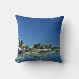 Tranquility in a fishing village on Mindoro Island Kissen