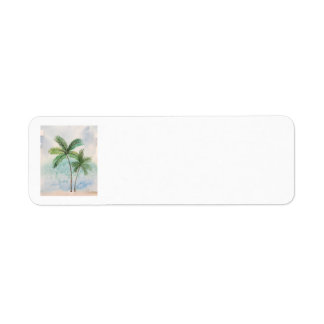 Tranquility Palm Tree Labels