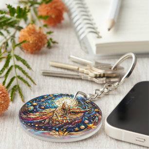 Tranquillité en verre Une fenêtre en verre floral