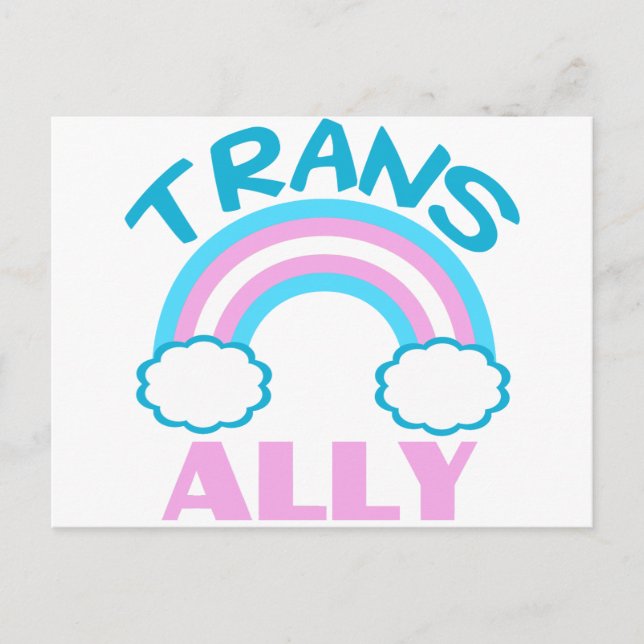 Trans Ally Postkarte (Vorderseite)