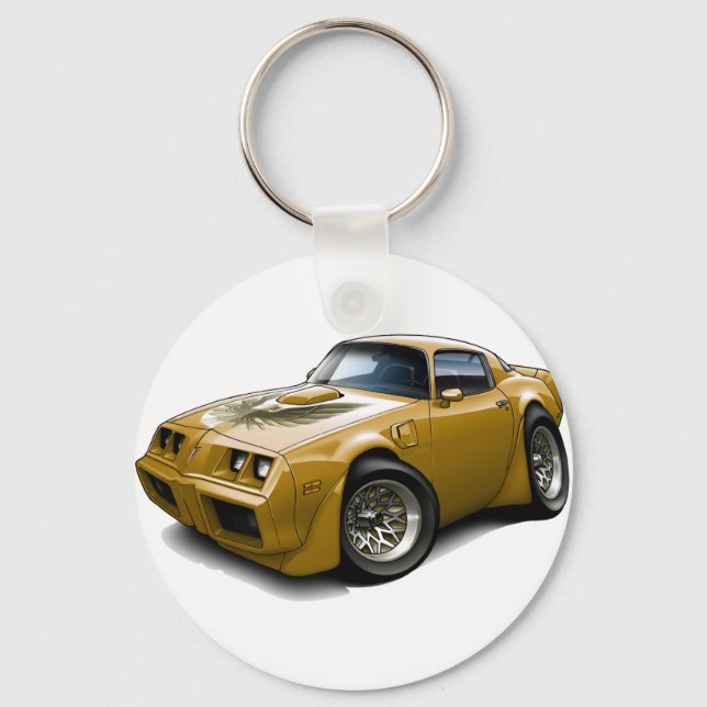 Trans Am Gold Car 1979-81 Schlüsselanhänger (Vorderseite)