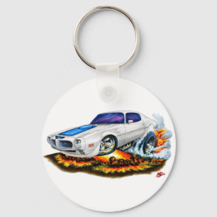 Trans am White Car 1970-72 Schlüsselanhänger