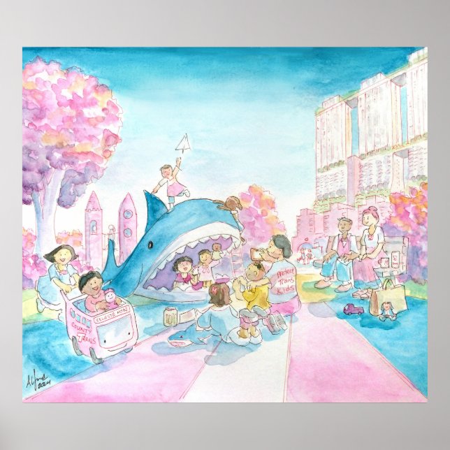 Trans City Park Poster (Vorne)