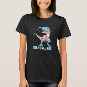 Trans Dinosaurier Transexual Dino LGBt Pride Trans T-Shirt