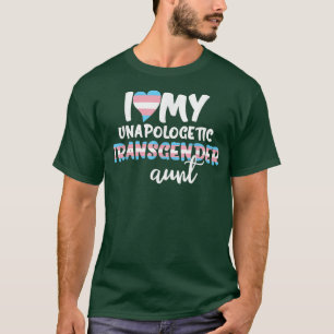 Trans Flag LGBT I Liebe mein unapologetisches Tran T-Shirt