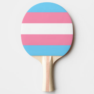 Trans-Flagge Ping-Pong-Schläger Tischtennis Schläger