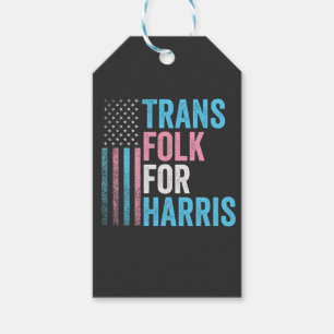 Trans Folk für Harris-Wahlen Transgender LGBT Geschenkanhänger
