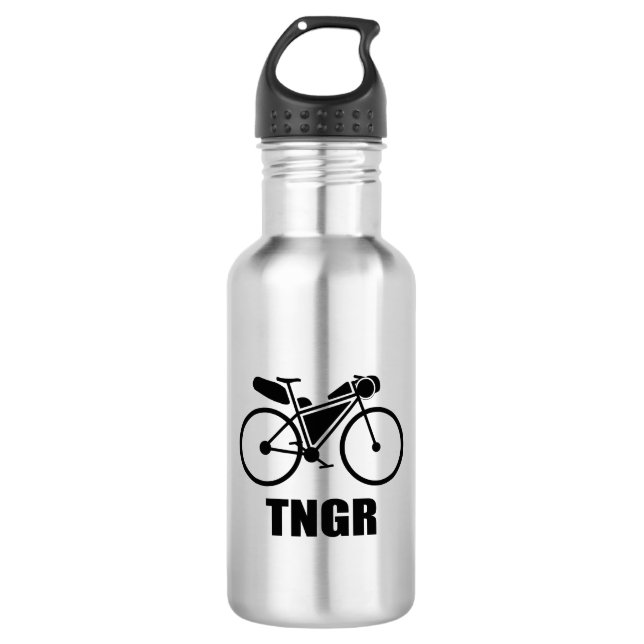 Trans North Georgia Race Bikepacking Edelstahlflasche (Vorderseite)