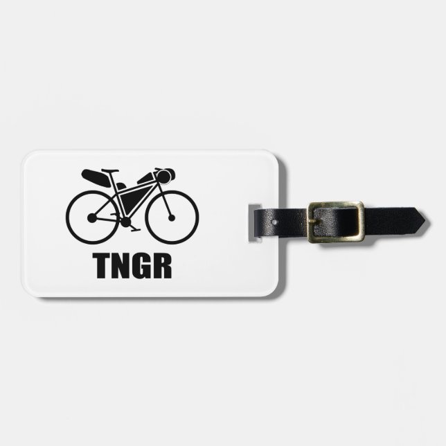 Trans North Georgia Race Bikepacking Gepäckanhänger (Vorderseite horizontal)