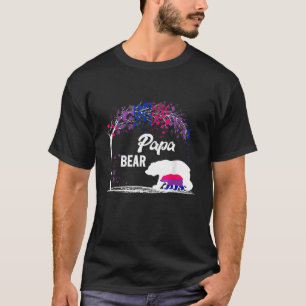 Trans Papa Bear Free Vater Hugs Rainbow Transgende T-Shirt