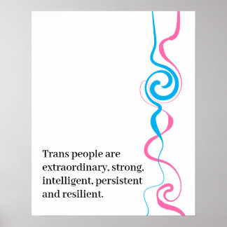 Trans Poster Minimal