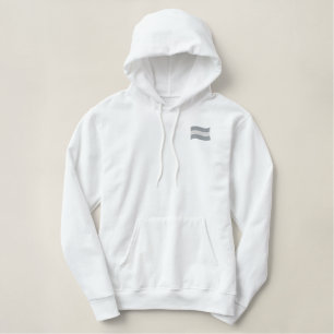 Trans Pride Flag bestickt Hoodie