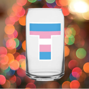 Trans Pride Hauptstadt-T-Canglas Dosenglas