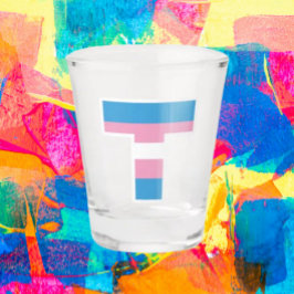 Trans Pride Hauptstadt T Shot Glass Schnapsglas