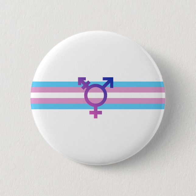 Trans-Pride-Markierung Button (Vorderseite)