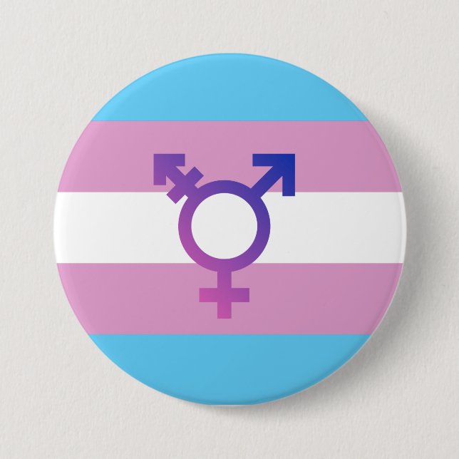 Trans-Pride-Markierung Button (Vorderseite)