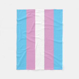 Trans-Pride-Markierung Fleecedecke