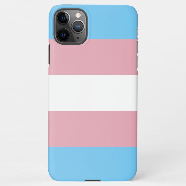 Trans-Pride-Markierung iPhone Hülle (Rückseite)
