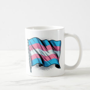 Trans-Pride-Markierung Kaffeetasse