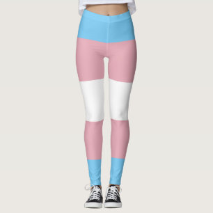 Trans-Pride-Markierung Leggings