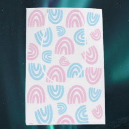 Trans Pride Pastel Rainbow Geschenktasche Mittlere Geschenktüte