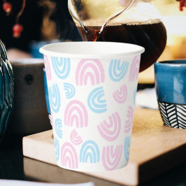 Trans Pride Rainbow Paper Cup Pappbecher