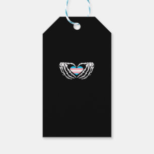 Trans Pride Skeleton Halloween Transgender Goth He Geschenkanhänger