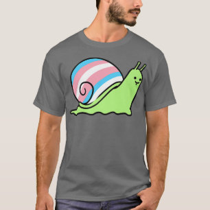 Trans Pride Snail Transgender  T-Shirt