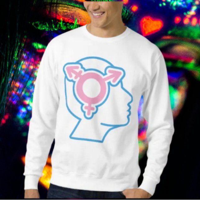 Trans Pride Symbol Sweatshirt (Von Creator hochgeladen)