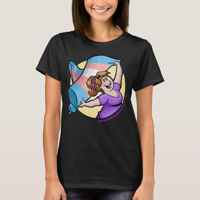 Trans Pride T-Shirt (Vorderseite)