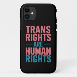 Trans Recht sind Menschenrechte Transgender-Stolz Case-Mate iPhone Hülle