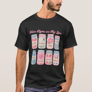 Trans-Rechte sind mein Ding Subtiler Transgender-S T-Shirt