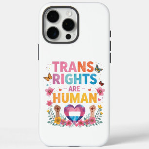 Trans-Rechte sind Menschenrechte Design iPhone 16 Pro Max Hülle